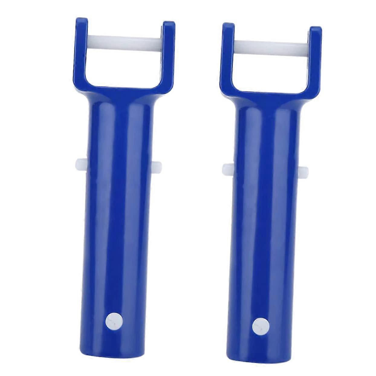 2 Sets Durable Pool Vacuum Head for Efficient Swimming Pool Cleaning Brush Replacement