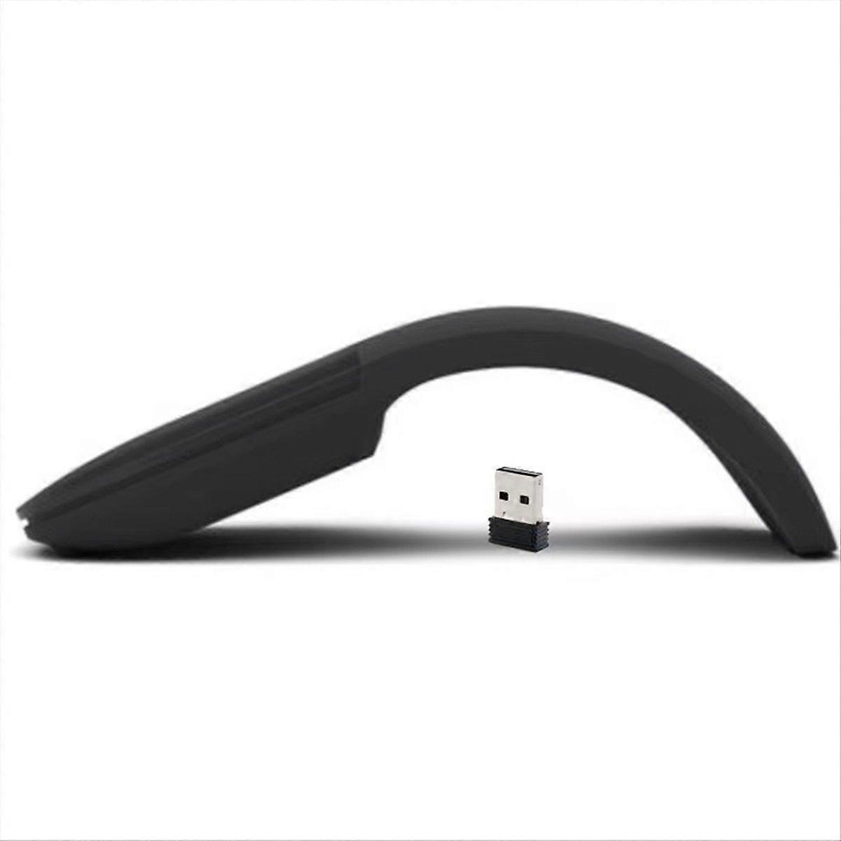 Bluetooth 4.0 Folding Wireless Mouse Black