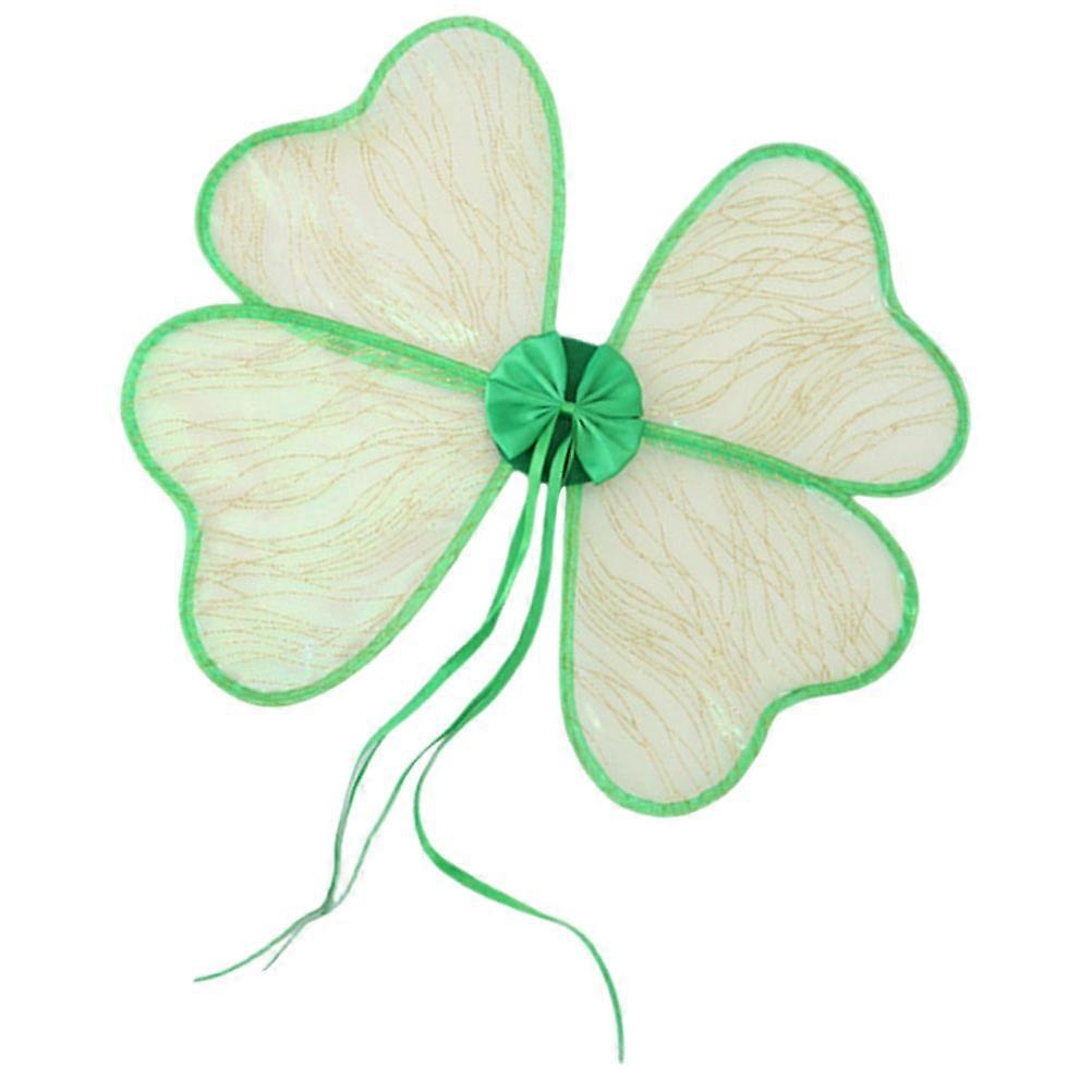 St. Patrick's Day Costume Wing Four-Leaf Clover Wing for Decor