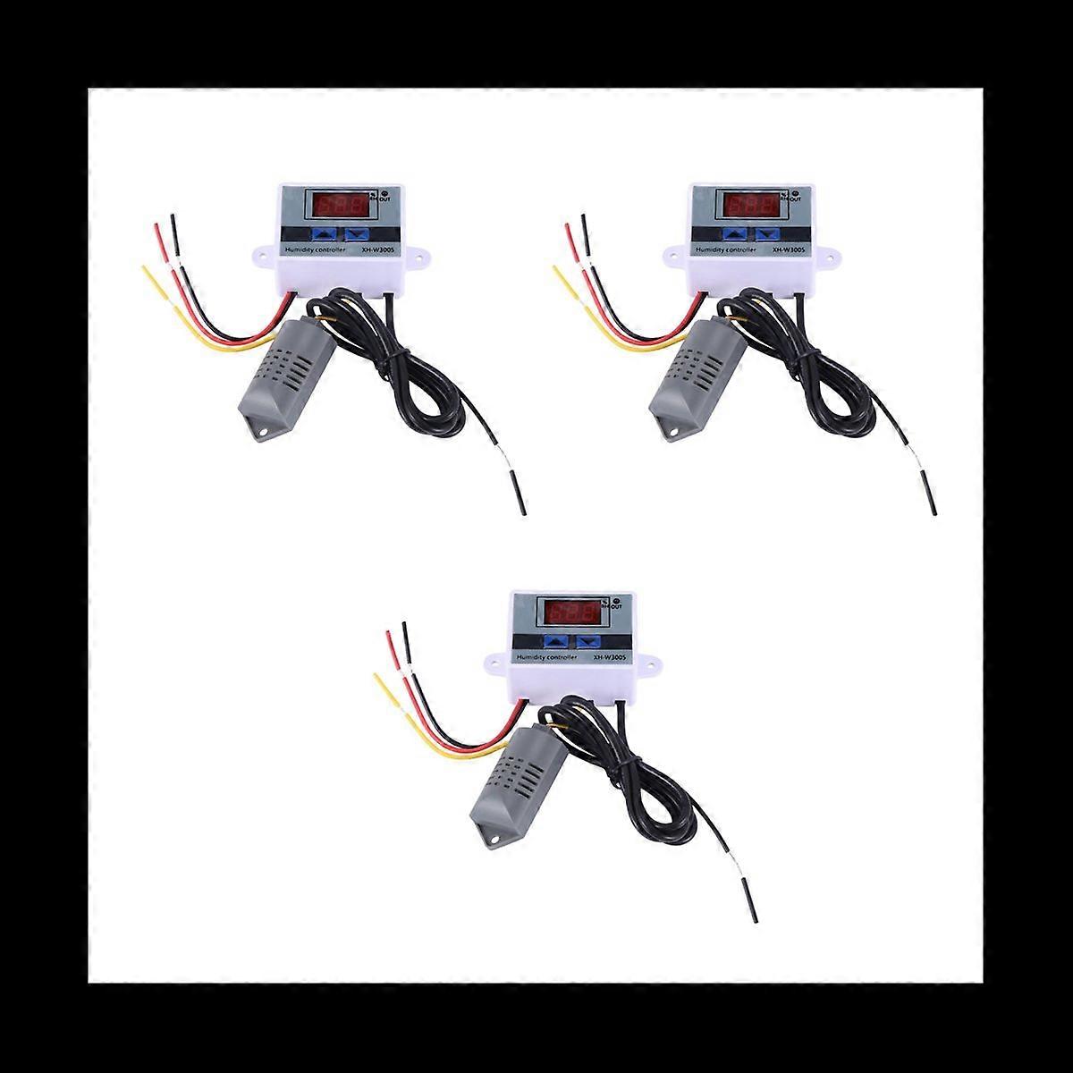 Digital Humidity Controller Hygrometer Humidity Control Switch 0~99%Rh Hygrostat With Humidity Senso