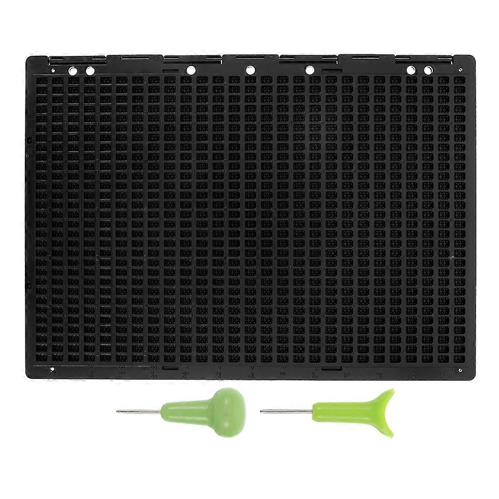 Black Braille Writing Board for Writing 2Sets Portable Braille Learning Tool