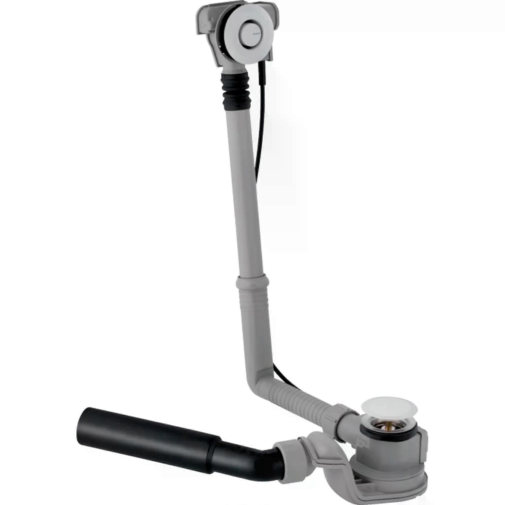 Badewannenablauf PushControl d52mm, L26cm, chrom