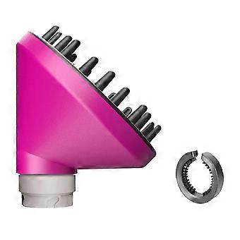 Diffuseur avec brosse de nettoyage pour sèche-cheveux Shark FlexStyle : sèche-cheveux plus rapidement et définit les boucles ondulées.
