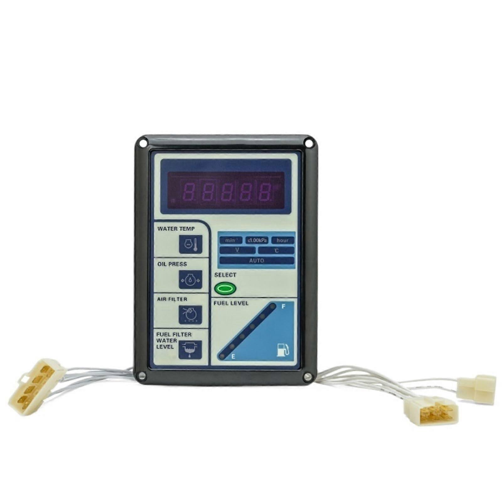 Generator Controller with RealTime Status Display and Easy 3 Plug Connection for Precise Engine Control