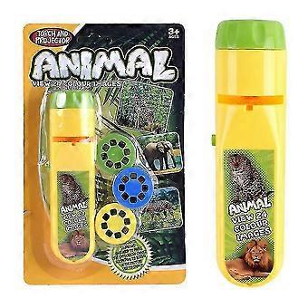 Kids Torch Projector 24 Patterns Fun Flashlight Educational Toy Gifts