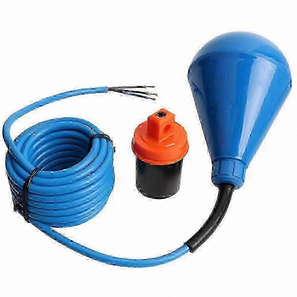Heavy Duty Float Switch for Sewage, Solids, Viscous Liquids, 4m Cable