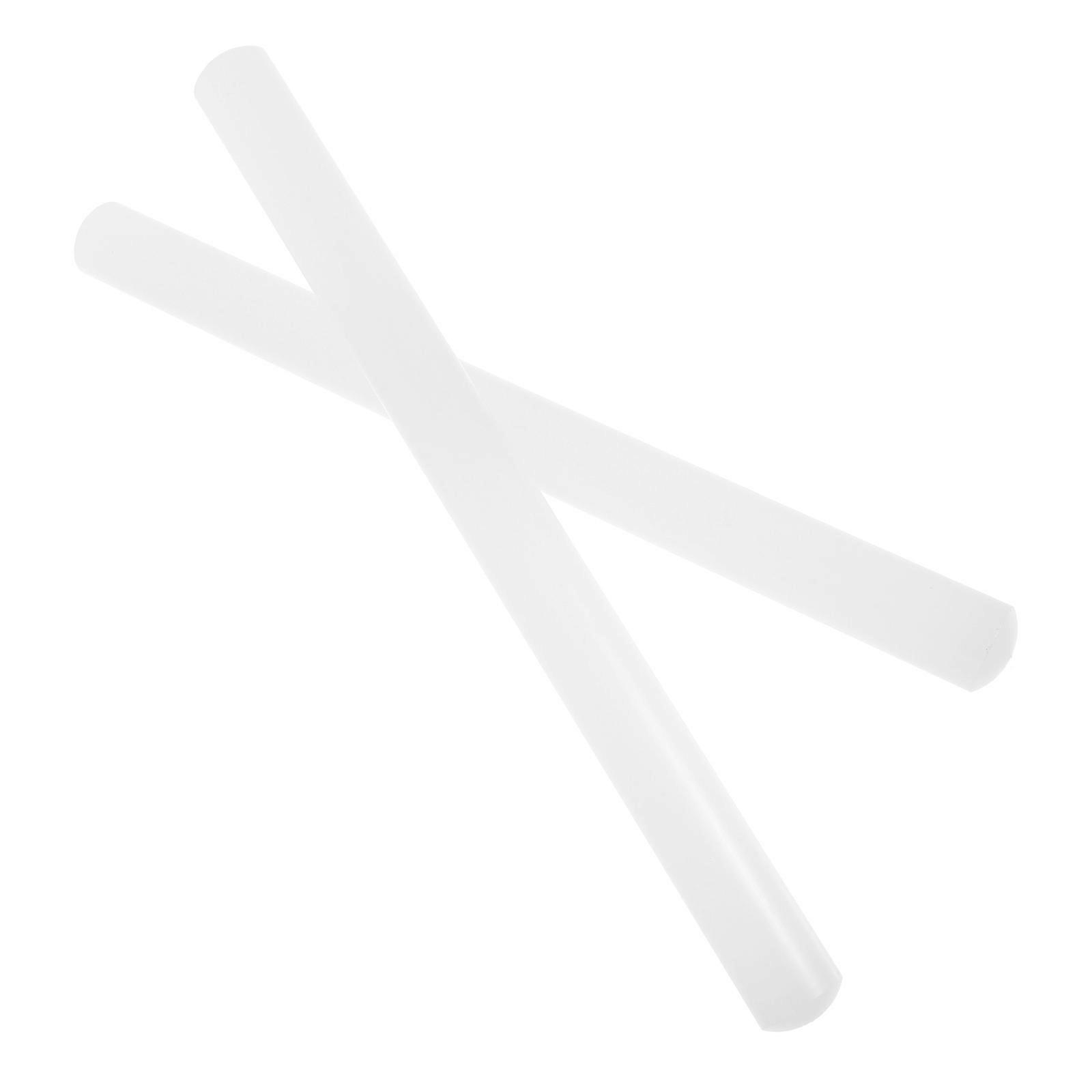 Bakery Cookie Rolling Pin for Kitchen Use 2Pcs White Plastic Tools