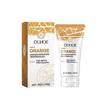 Orange Exfoliating Gel, Orange Exfoliating Gel Scrub Face Body Skin, Natural Orange Peeling Gel Face Scrub