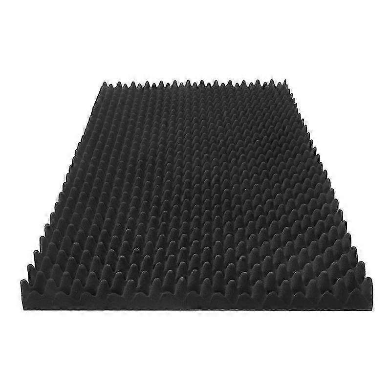 Painéis de absorção sonora de espuma acústica de alta densidade, 48x24x2 polegadas.