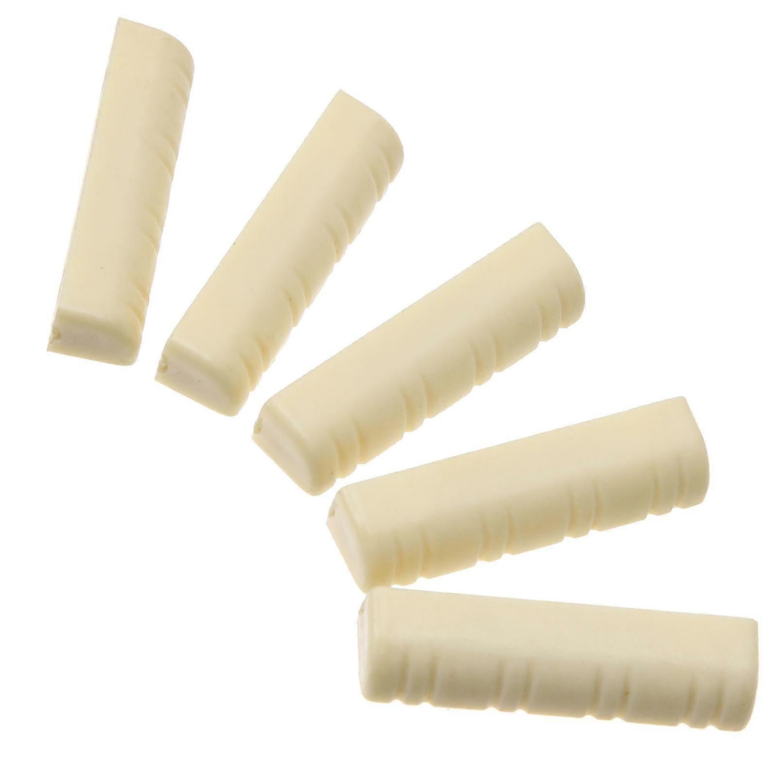 Mandolin Nut Durable 8-String Bone Nut Instrument Accessory 20Pcs for Violin
