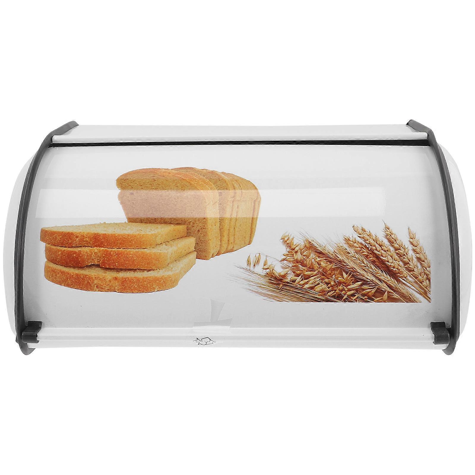 Bread Box Metal Bread Bin for Storage Use Kitchen Countertop Container