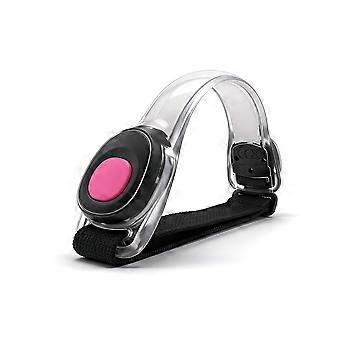 Velcro illuminated armband for cycling and night running, LED flashing arm light, concert illuminated wristband