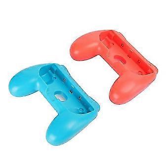 Capa protetora antidesgaste para controle de jogos ergonômicos, acessório de substituição para controle de videogame (vermelho azul, 2 peças)