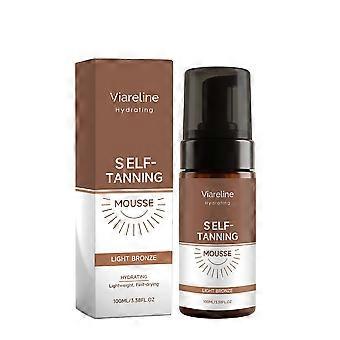 Self Tanner Mousse - Natural & Organic Ingredients, Self Tanning Mousse for Dark Fake Tan, Sunless Tanner, Tanning Foam for Streak Free Finish & Natur
