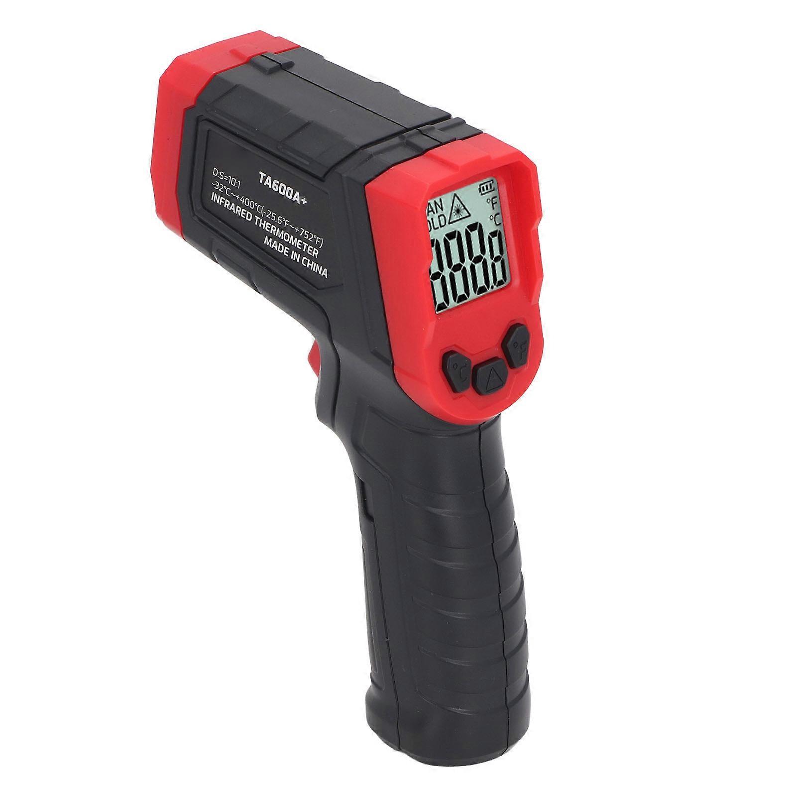Infrared Temperature Meter High Accuracy Quick Response Data Locking Backlit Display Temperature Detector