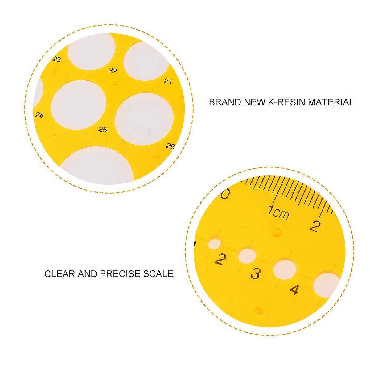 Curve Board Measuring Tool Circle Drawing Template for School