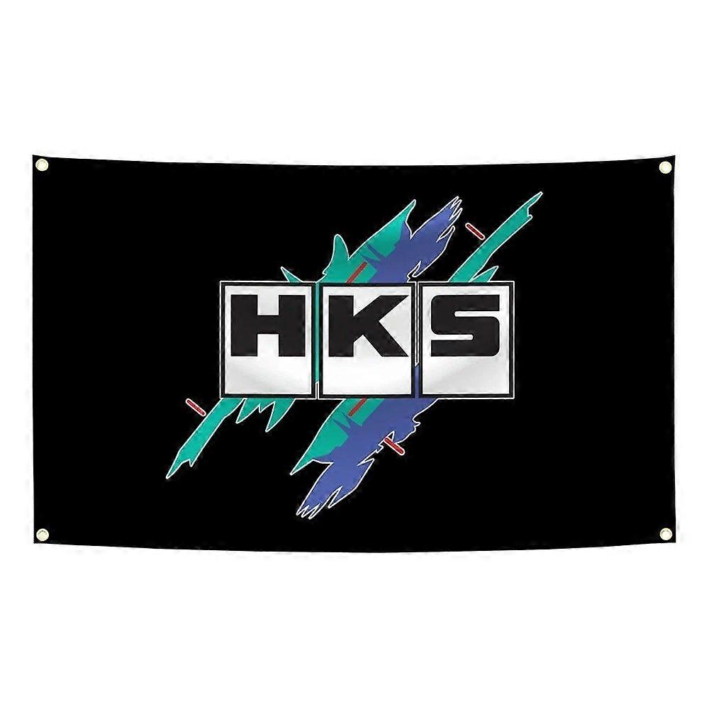 HKS høytytende bilflaggbanner VQ0433