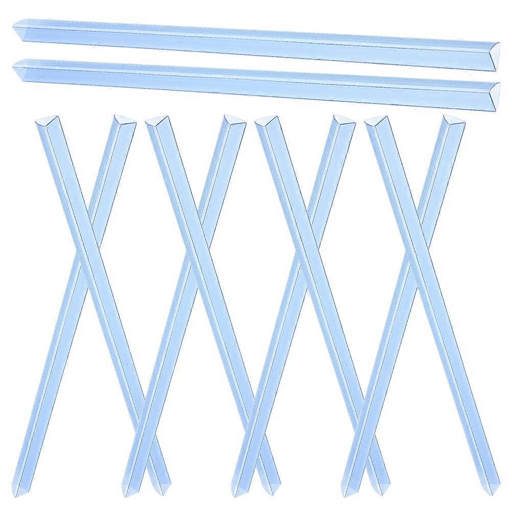 10Pcs Bookbinding Slide Binders Spine Bars Slide Grip Binding Bars Plastic Slide Binders
