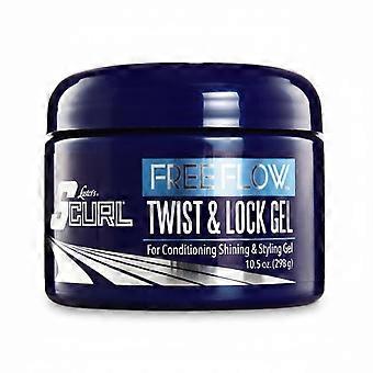 Scurl Free Flow Twist & Lock Gel 9.5oz – Moisturising Gel for Natural Styles