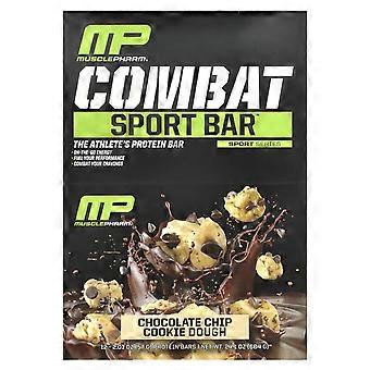 MusclePharm Combat Sport Bar™, Schokoladenkeksteig, 12 Riegel, je 57 g (2,01 oz)