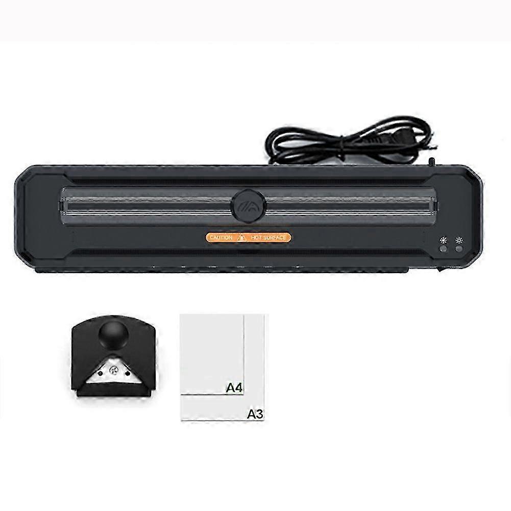 A3/A4 Plastic Sealing Machine Safe Constant Temperature Multi-Specification Photo Cold/Hot Laminator Machine EU Plug