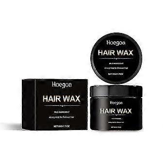 Hoegoa styling gel men's styling gel hair wax gel cream hair styling care back hair gel