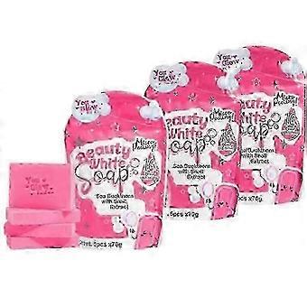 Natural Handmade Soap 3 Pack 5x70g for Sensitive Skin, Rich Foam & Moisturizing