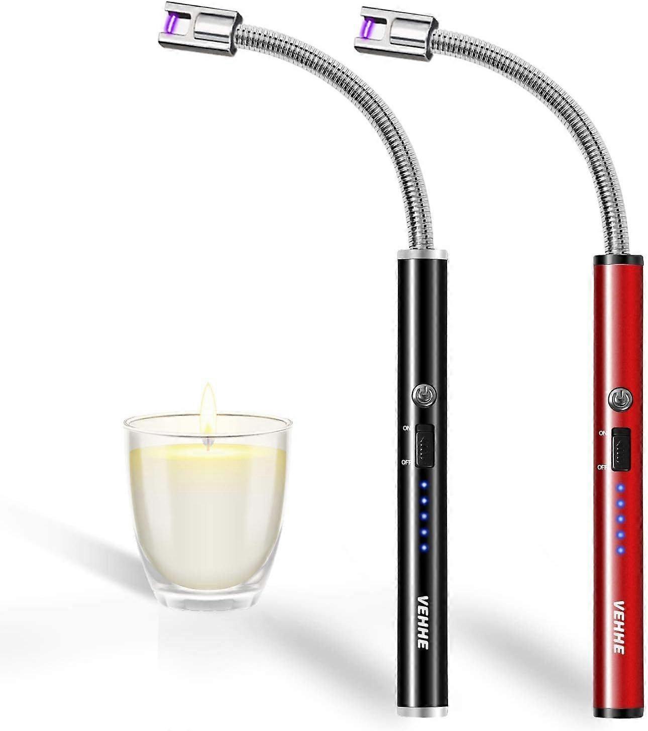 Candle Lighter Black & Red