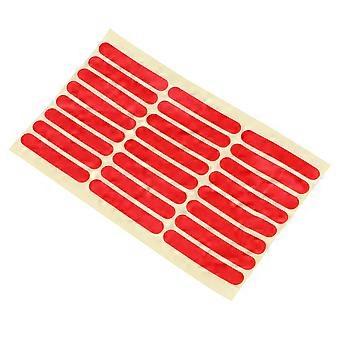 3 pezzi di nastro adesivo biadesivo in cristallo per unghie, adesivi per unghie, strumenti per nail art, strisce espositive per manicure (1 pezzo contiene 24 adesivi)