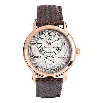 Carl von Zeyten Men's Watch Wristwatch Automatic Kandel CVZ0066RWH