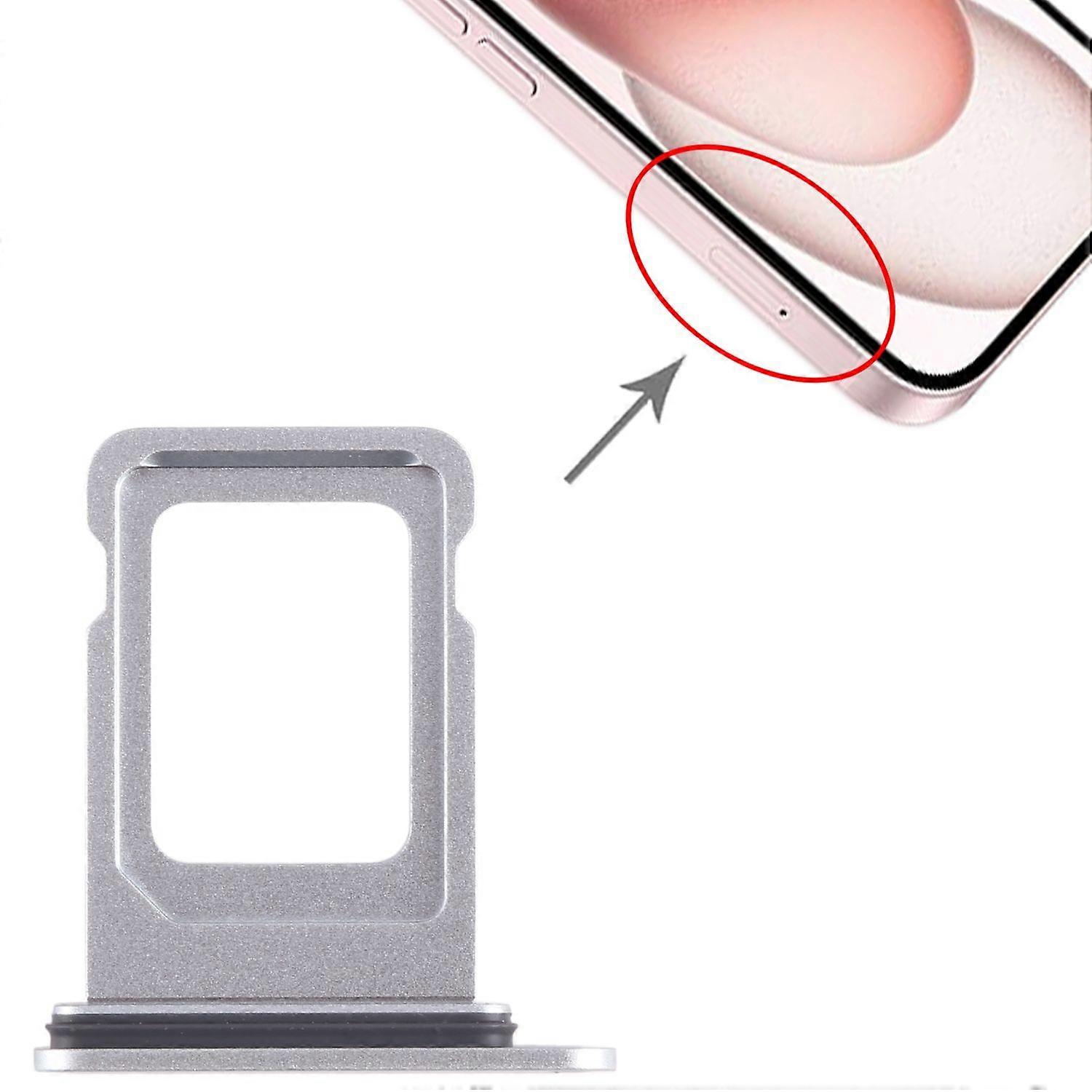 SIM + SIM Card Tray for Apple iPhone 15 Plus Spare Part Blue