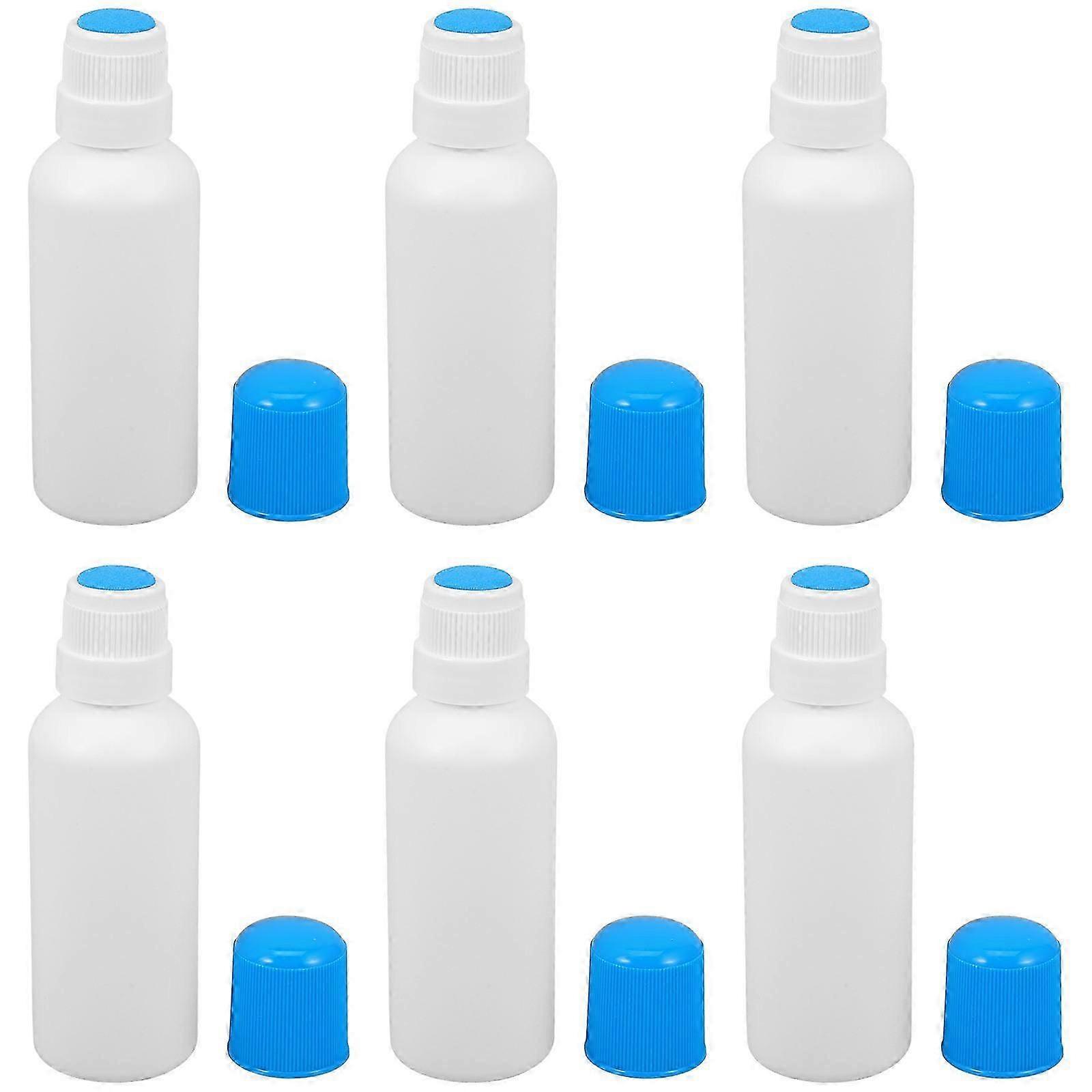 Liniments Bottle Sponge Head Applicator for Home Use 6Pcs Refillable Bottles