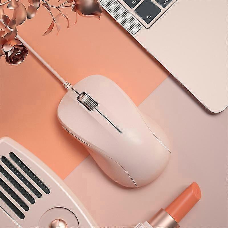 USB silent wired computer mouse, 1200DPI, compatible with Windows PC, laptop, desktop computer,H