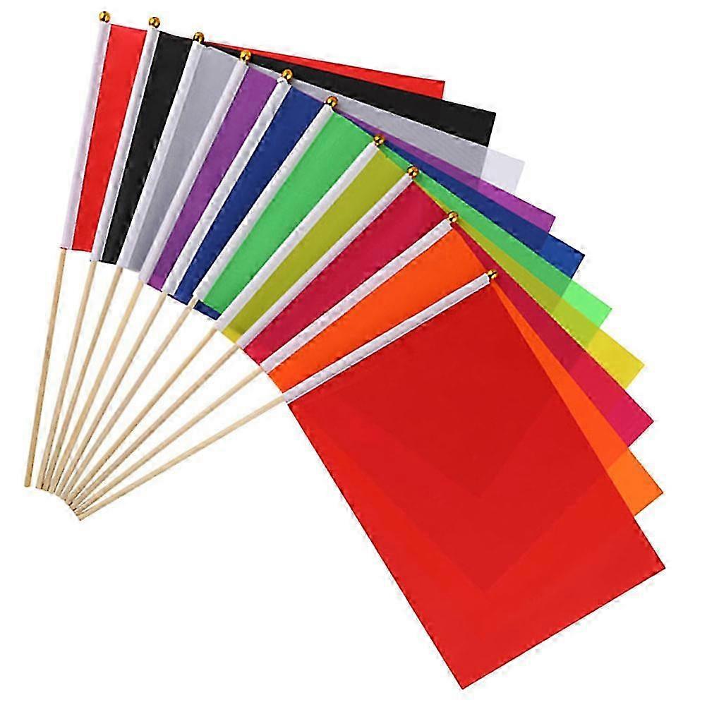 10pcs Marking Flags Garden Irrigation Flags Construction Marker Flags Lawn Landscape Flags