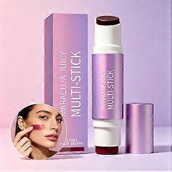 Dual End Concealer Stick, 2-in-1 Full Coverage Makeup Stick, Creamy Blendable Face Concealer for Dark Circles Blemishes, Portable Beauty Gift