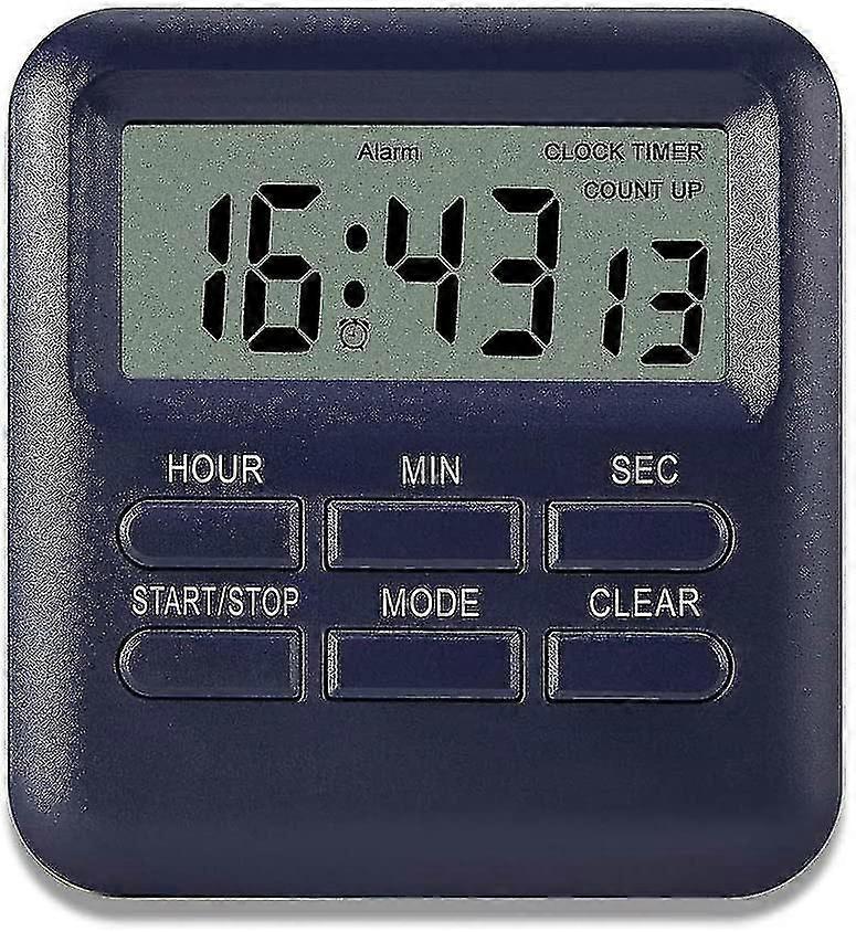 Digital Timer With 3 In 1 Clock / Alarm Function, Magnetic Kitchen Timer, Countdown Stopwatch Timer, Kitchen /