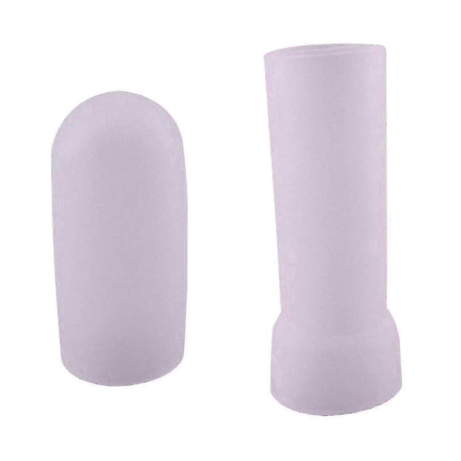 Men's Silicone Glans Protector Cap Set (2pcs) - Durable, Long-Lasting Solution