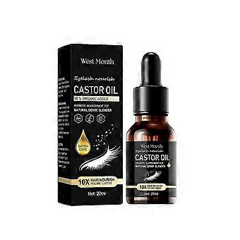 West&Month Castor Oil Mascara Is Thick, Moisturizing, Natural, Slender, Black, Curling And Gentle
