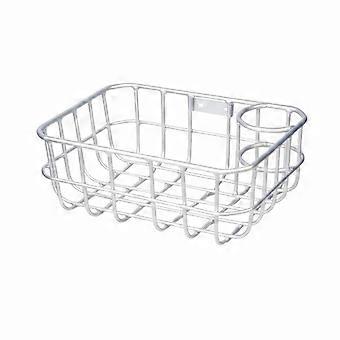 Front Bike Basket Cargo Net Aluminum Cycle Basket Large Capacity for Cyclists,