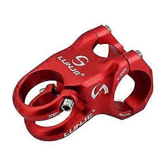 MTB Vorbau 31.8mm 28.6mm Fahrrad Vorbau Ultraleichte MTB Stangen Fixed Riser Short Power Lenker Fahrradvorbauten Schwarz