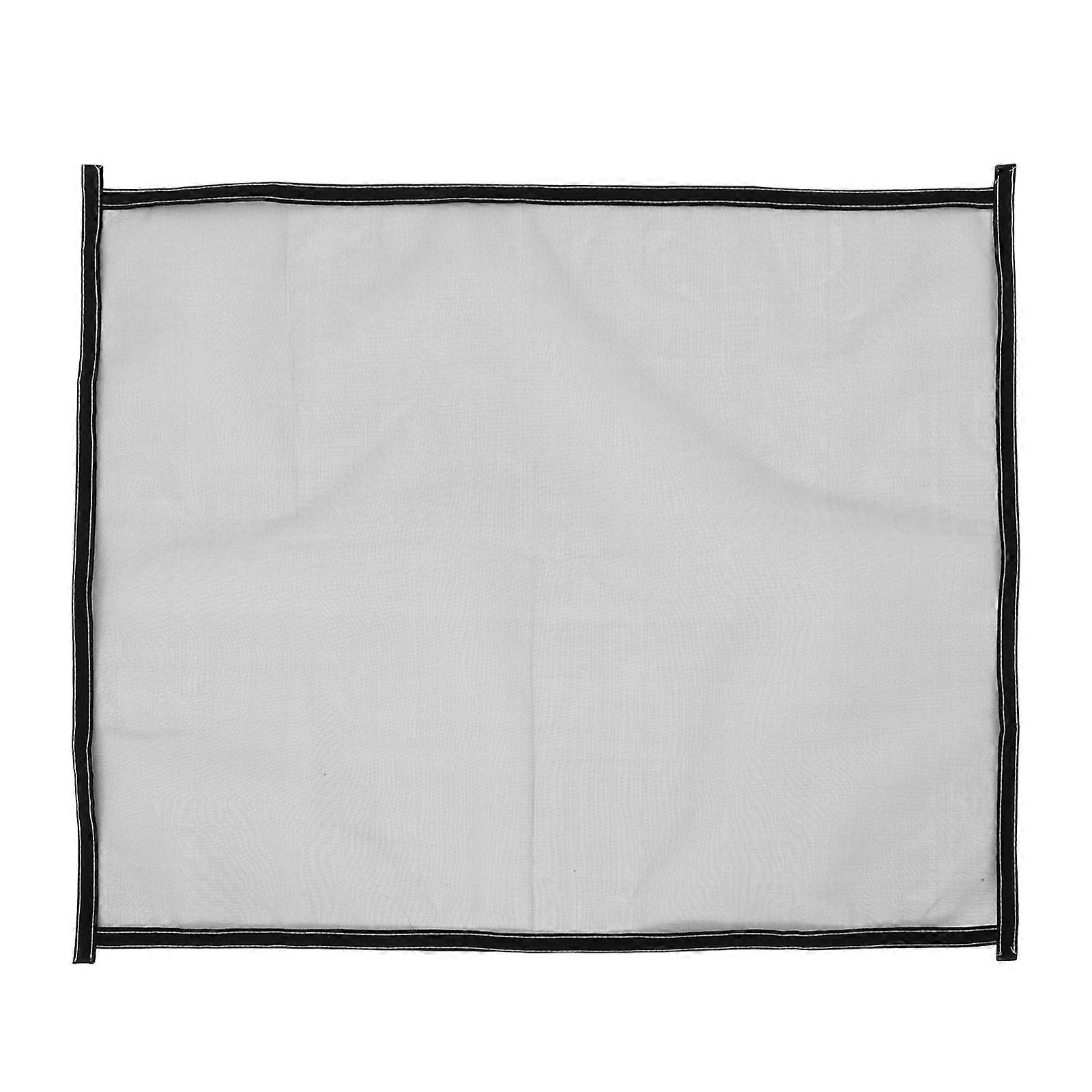 Window Screen Mesh Pet Proof Adjustable Net for Window 5Pcs Black Self Adhesive
