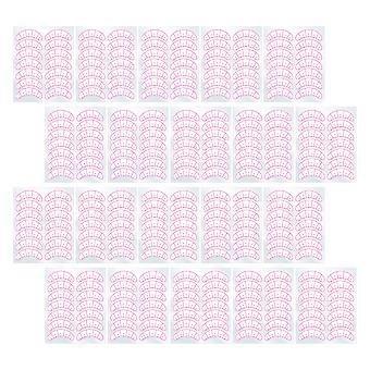 Wimpernisolationsaufkleber, Wimpernverlängerungs-Patches für 30 Blatt