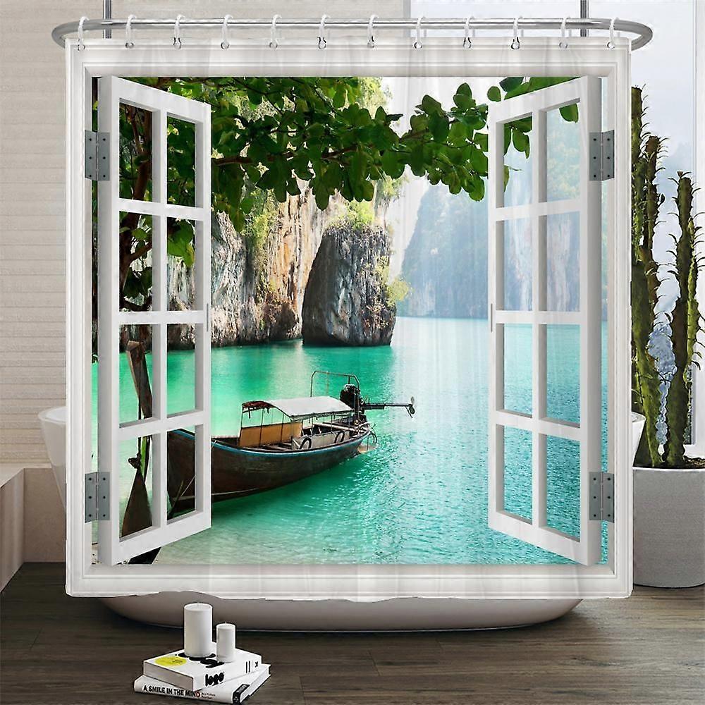 Bathroom Curtain  type-0610 Home Decor