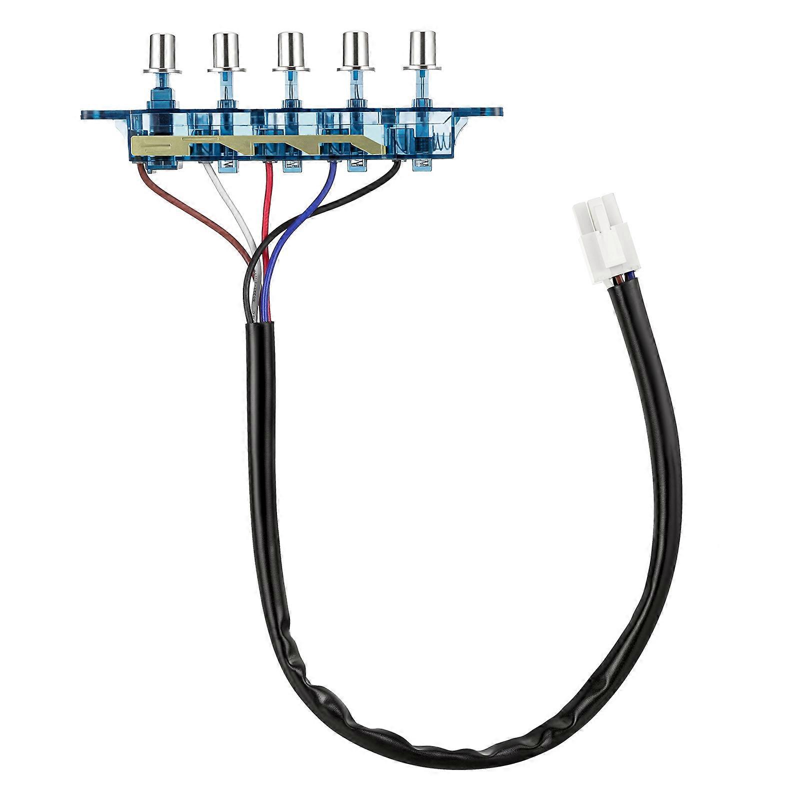 Efficient Range Hood Switch Control Panel for Kitchen with 5-Button Replacement