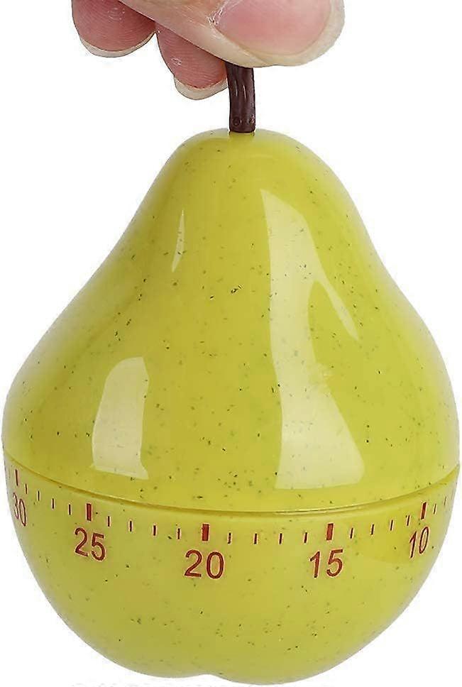 Sour Pear Kitchen Timer 60 Minute Wind Up Cooking Timer Mechanical Rotating Alarm Reminder Countdown Timer Gift