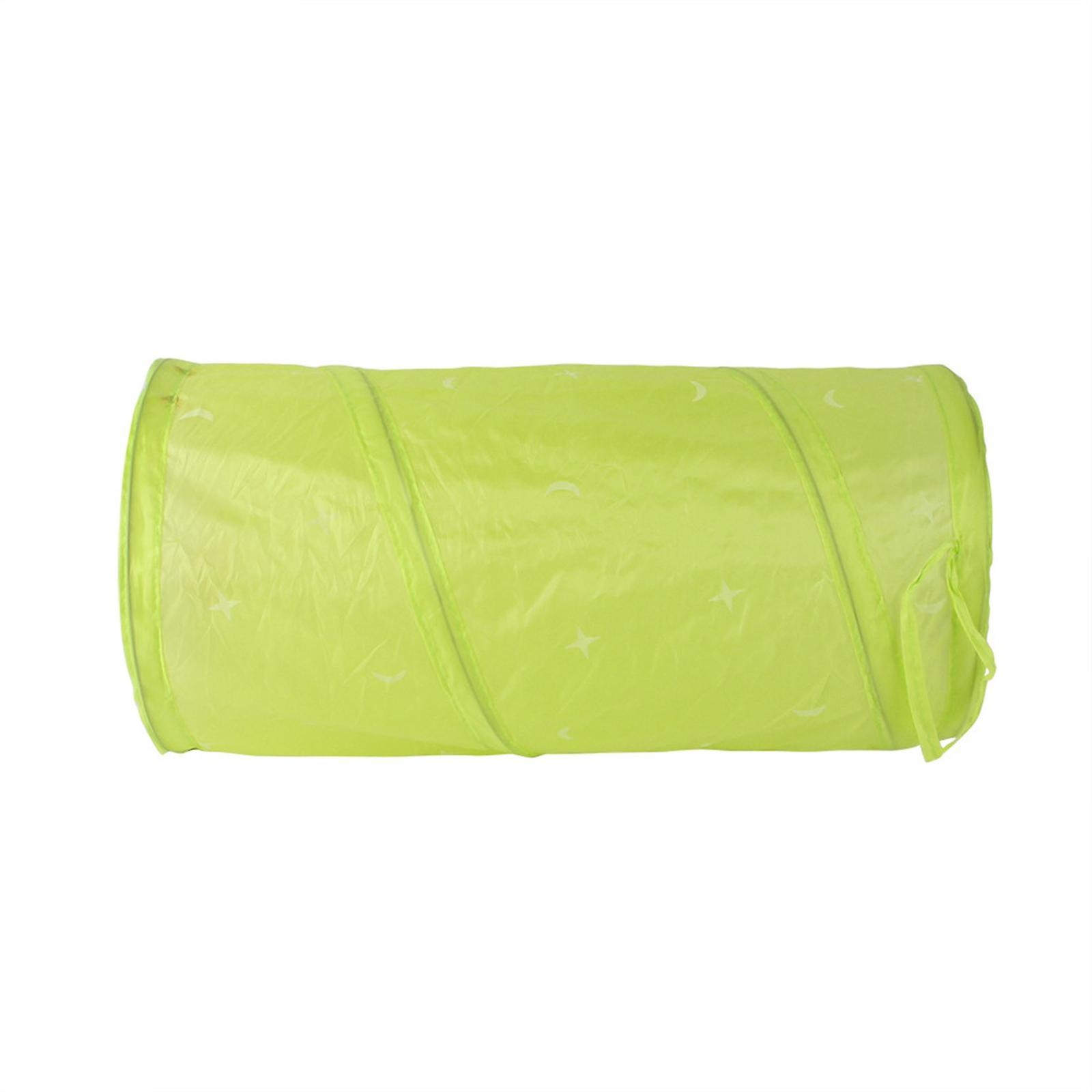 Luminous Cat Tunnel Collapsible Interactive Toys Channel for Playing Tubes