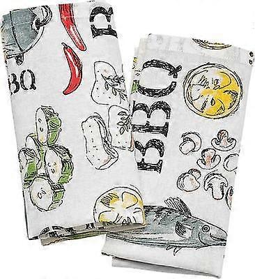 Tygservett Barbeque  2-pack Cult Design