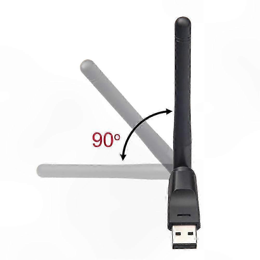 150Mbps Wireless USB Adapter with 2dBi Antenna for Networking