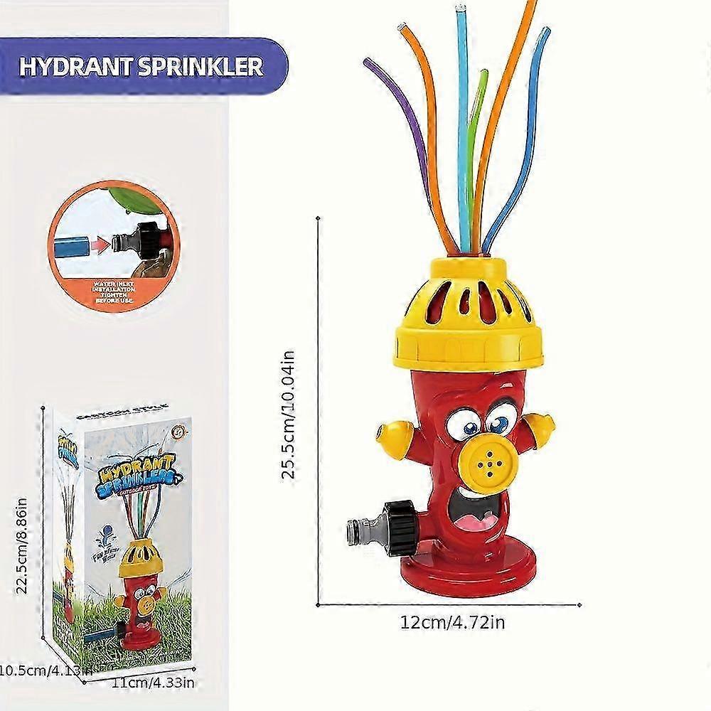 Fire Hydrant Shaped Rotating Sprinkler