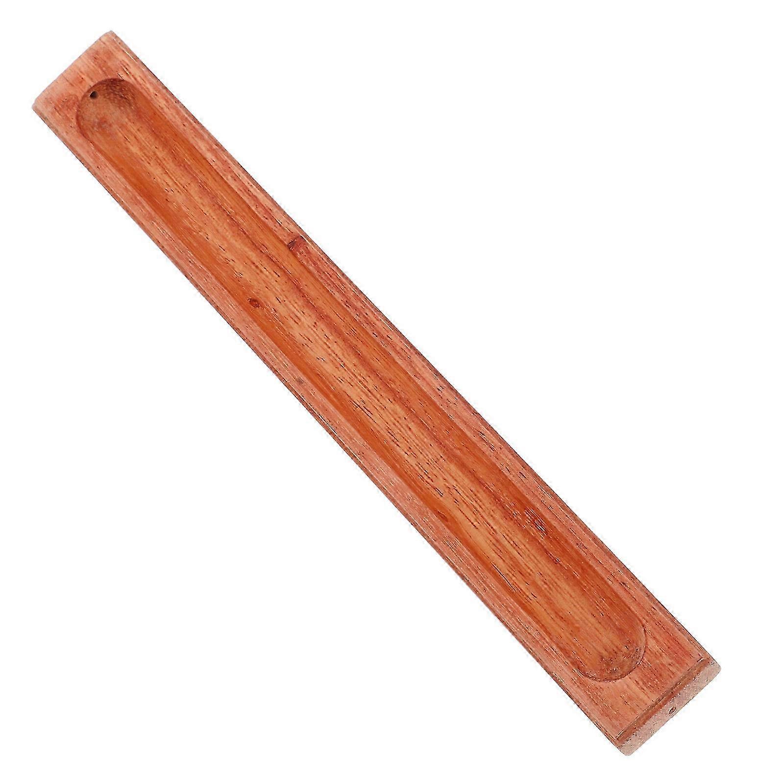 Solid Wood Incense Stick Holder Tray